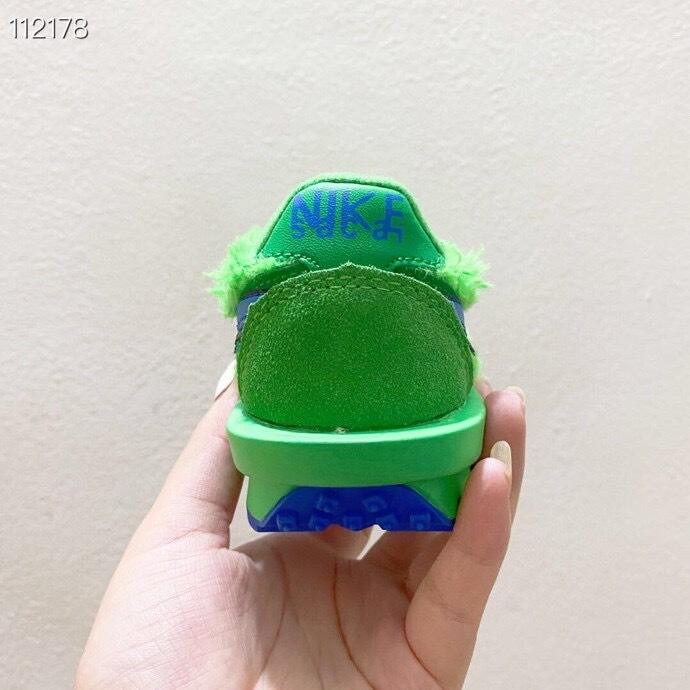 Nike Waffle Casual Jogging Shoes Deconstructed Double Hook" green"