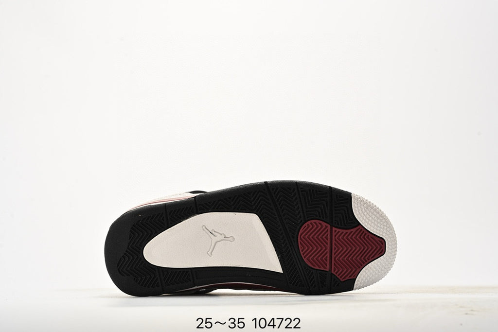 Joe 4 air cushion high quality children's shoes " white, deep red"