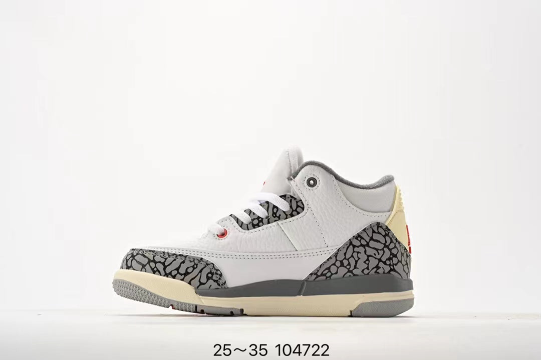 Joe 3" white, cream"