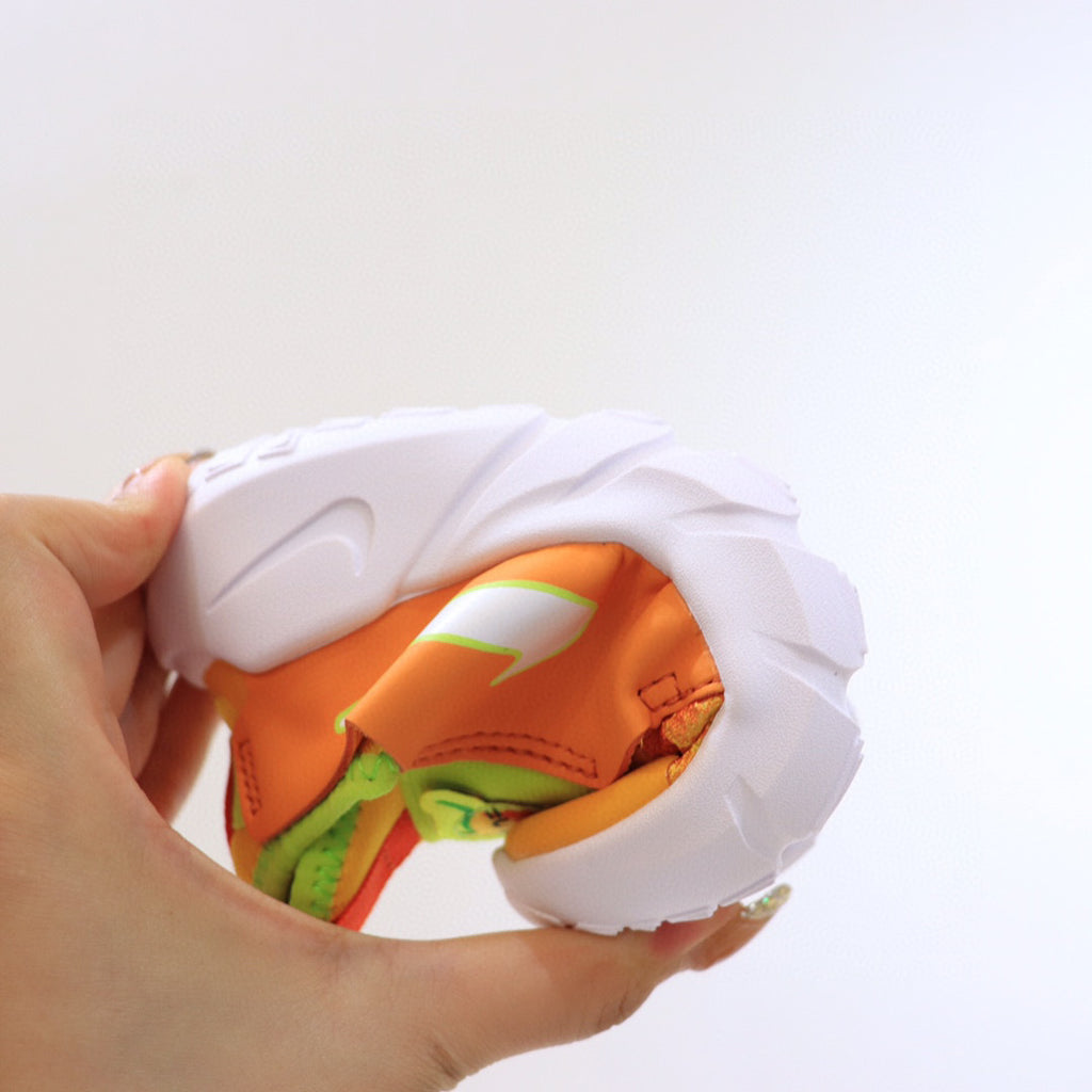 Nike's new barefoot slip" Orange"