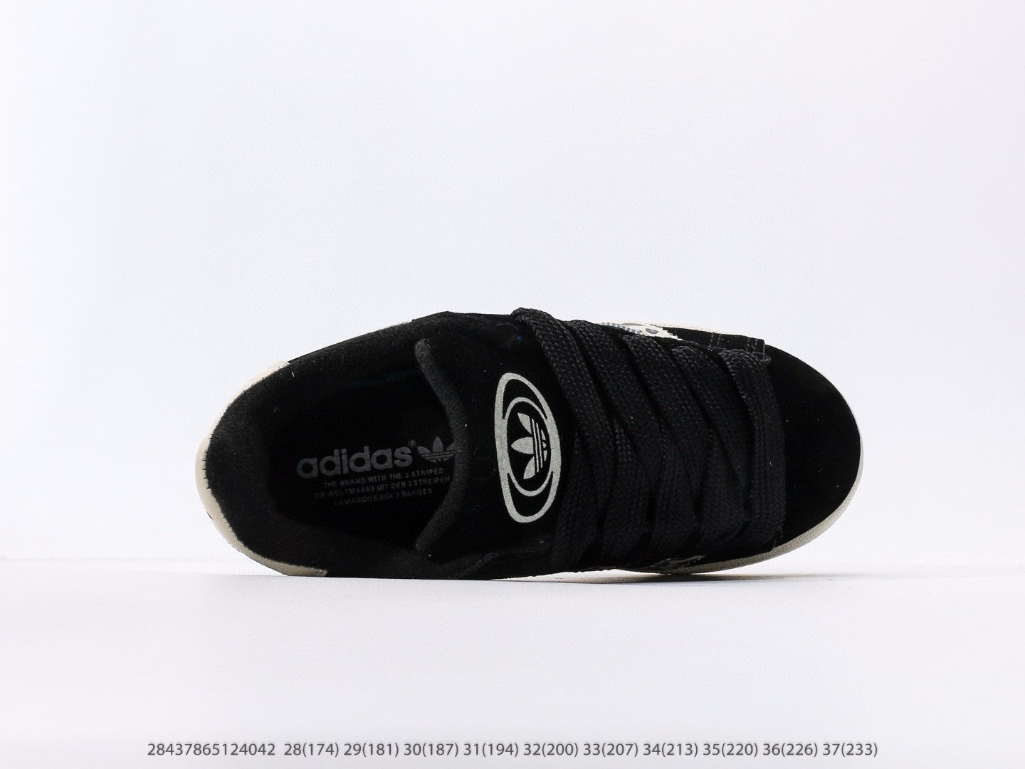 Adidas bread Dexter lace-up pig leather sneakers" black"