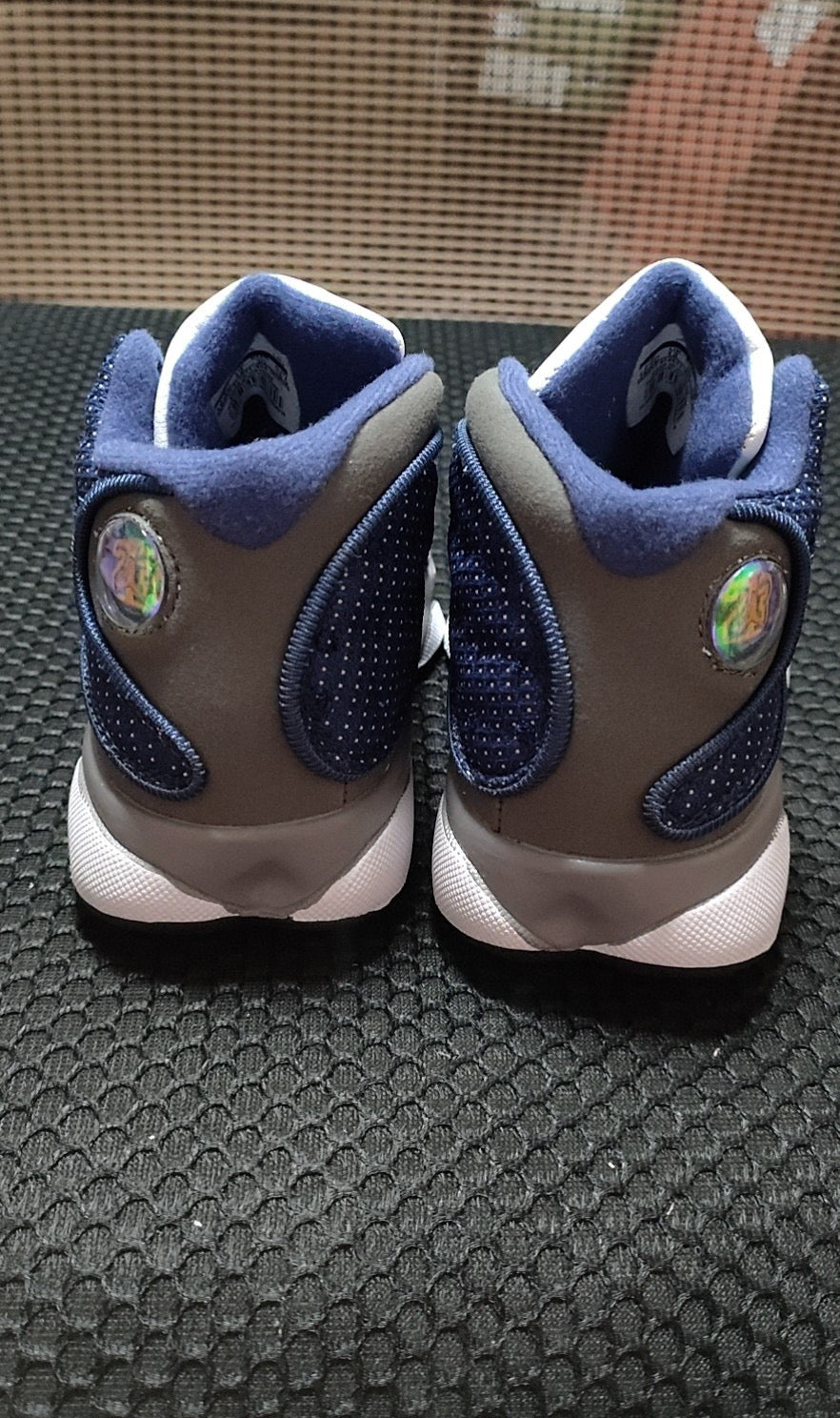 Joe 13 high top children's shoes" white, blue"