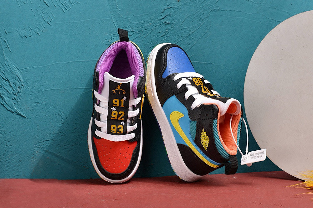 Jordan AJ1 children's shoes" seceral colors"
