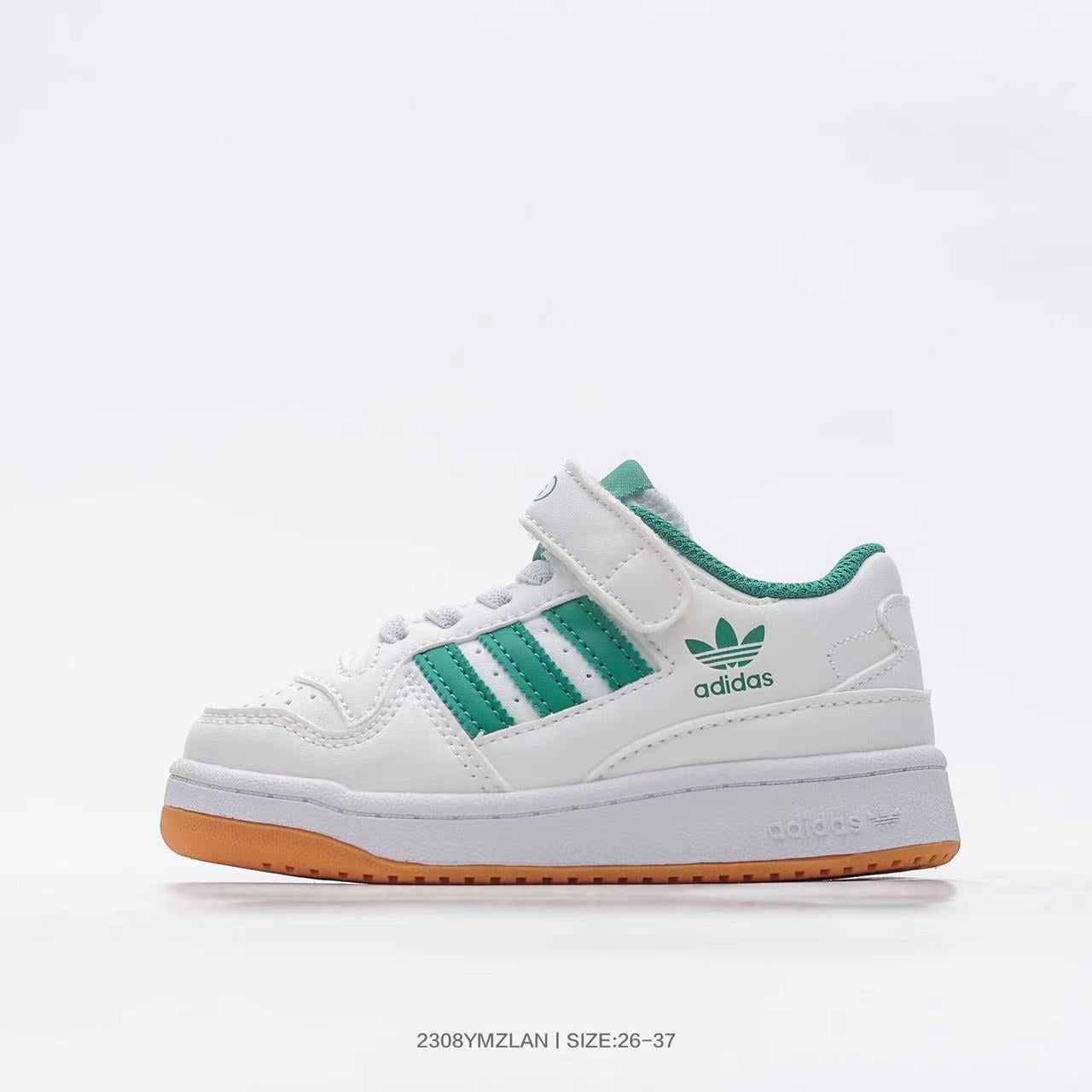 Adidas Forum 84 Velcro" white, turquoise"