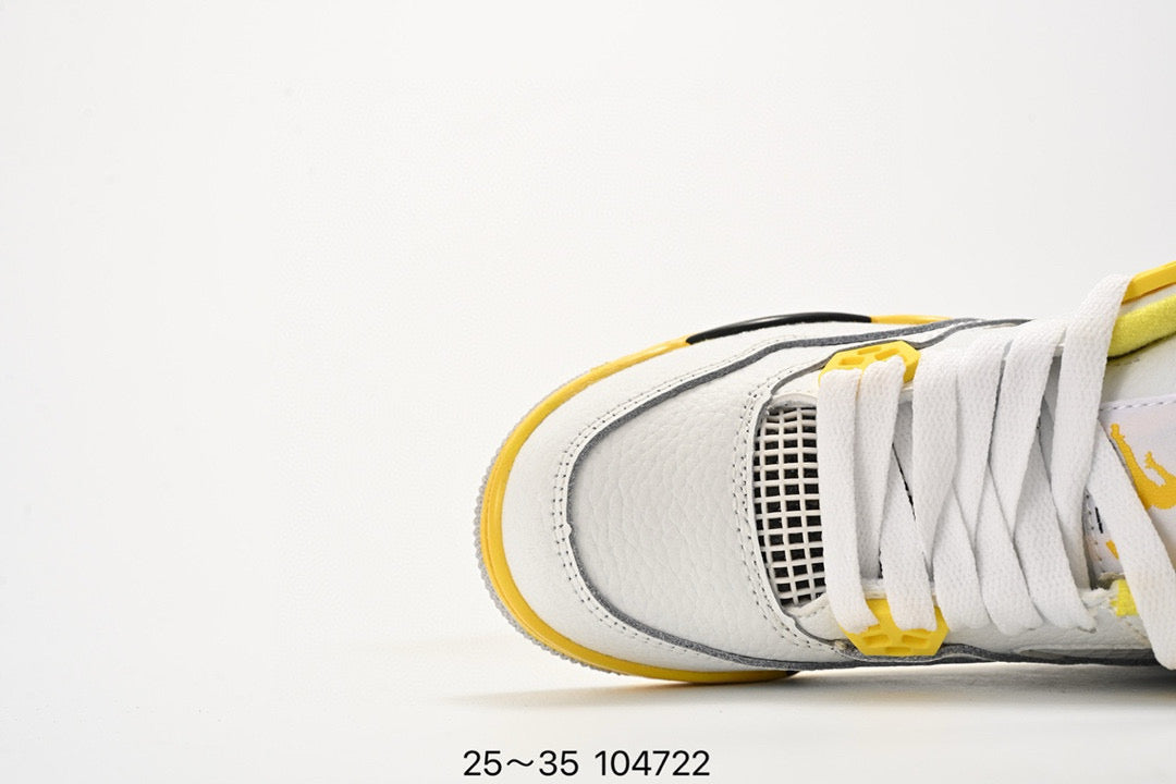 Joe 4 air cushion high quality children's shoes " white, yellow"