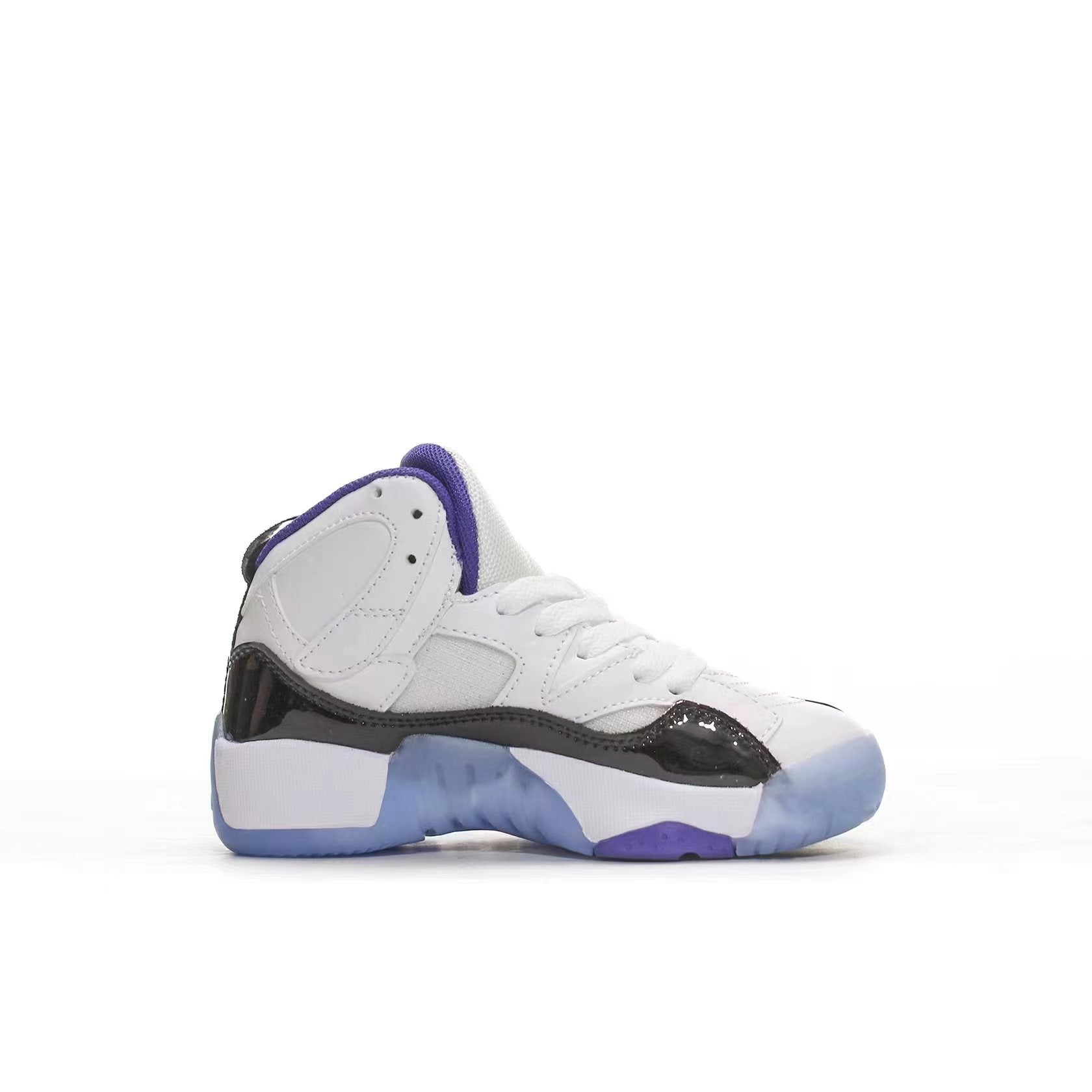 Jordan 612 series" white, black, violet"
