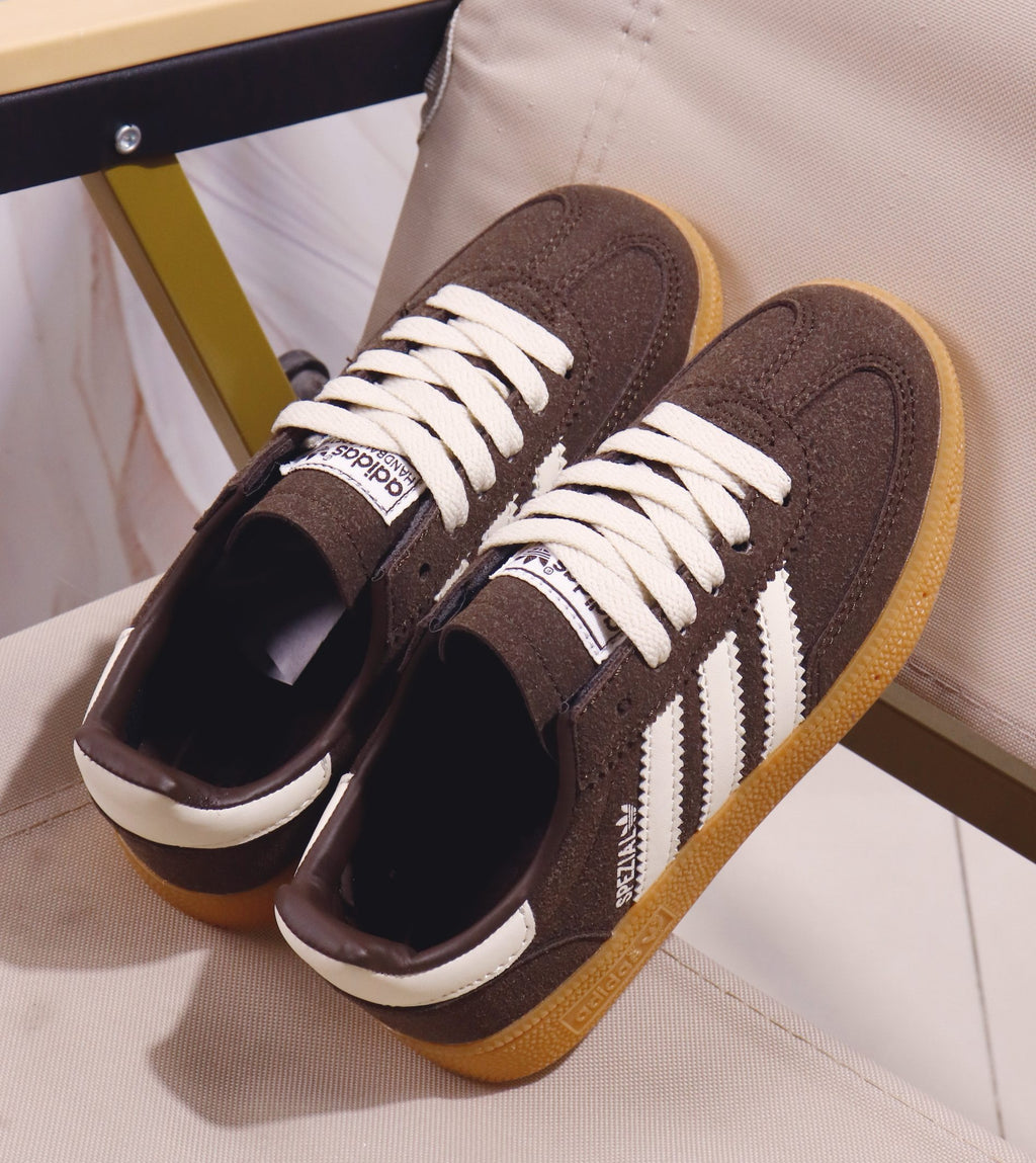 Adidas Dexter II casual children's sneakers" brown"