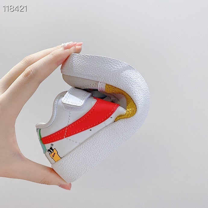 NK Trailblazer Graffiti Low-top" white, red"