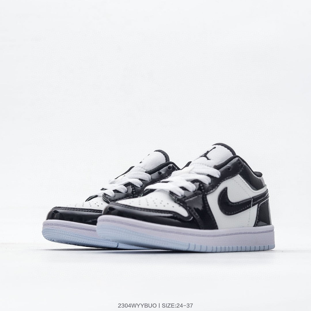 Joe 1 low-top children's shoes" white, black"