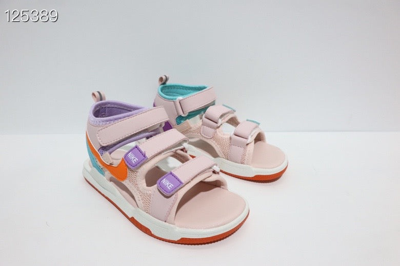 NK high top Velcro children's sandals "light pink"