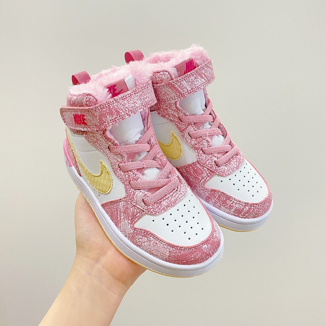 NIKE COURT Borough Mid2 JUN Air Force Workwear" pink, white"