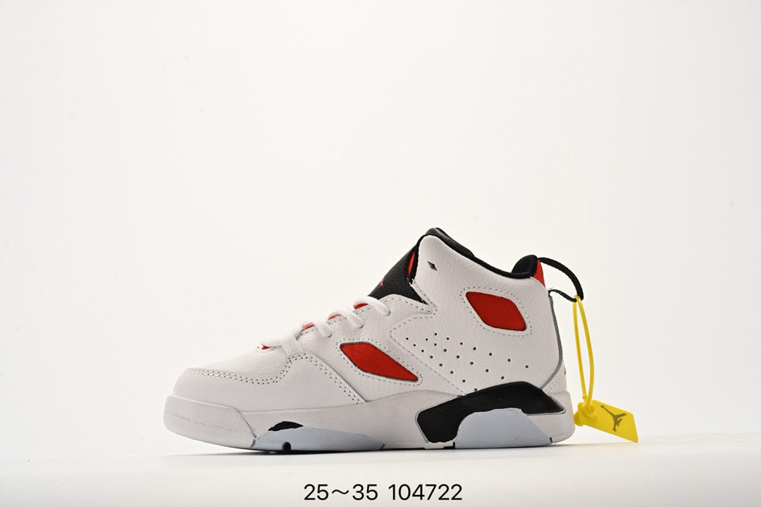 Jordan Fltclb91 series basketball shoes" white, red'