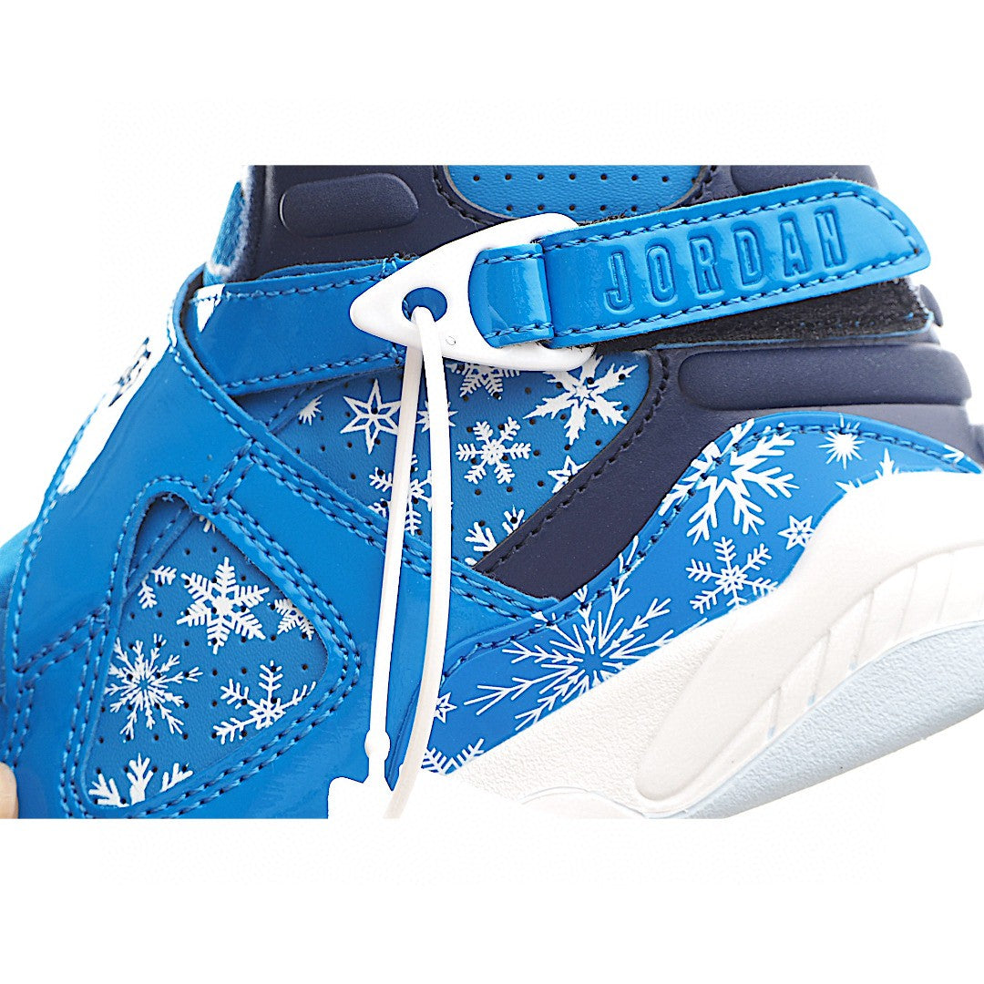 Joe 8 children's shoes sports shoes AJ-8 basketball shoes" blue"