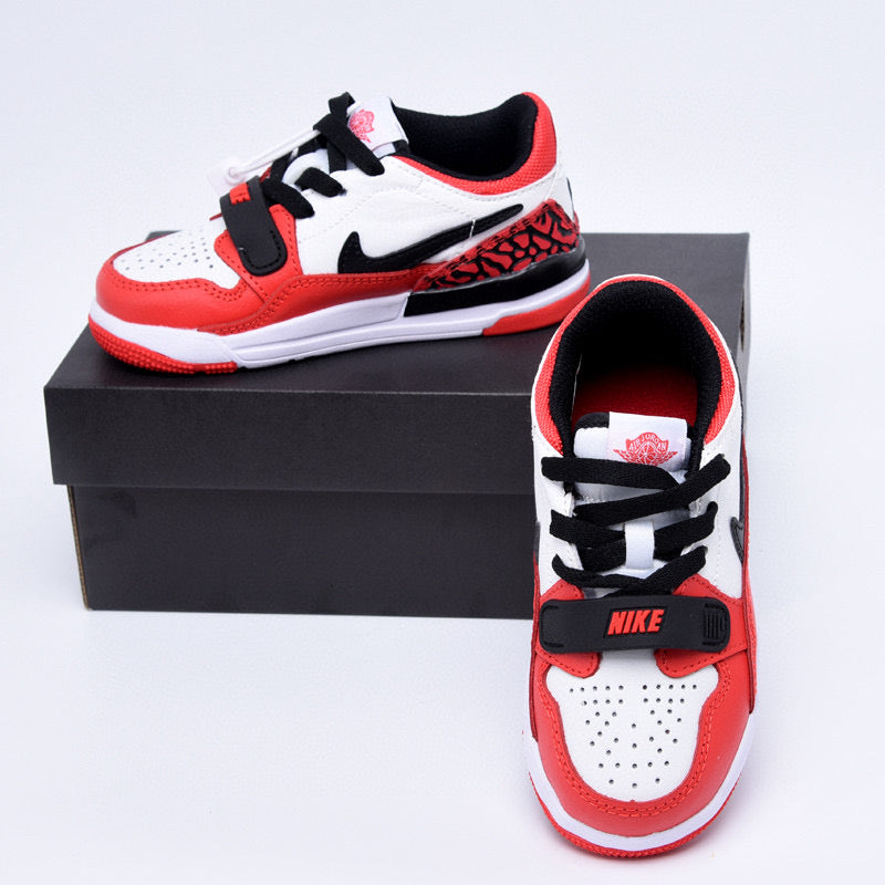 Jordan 312 low-top children's shoes" white, red"