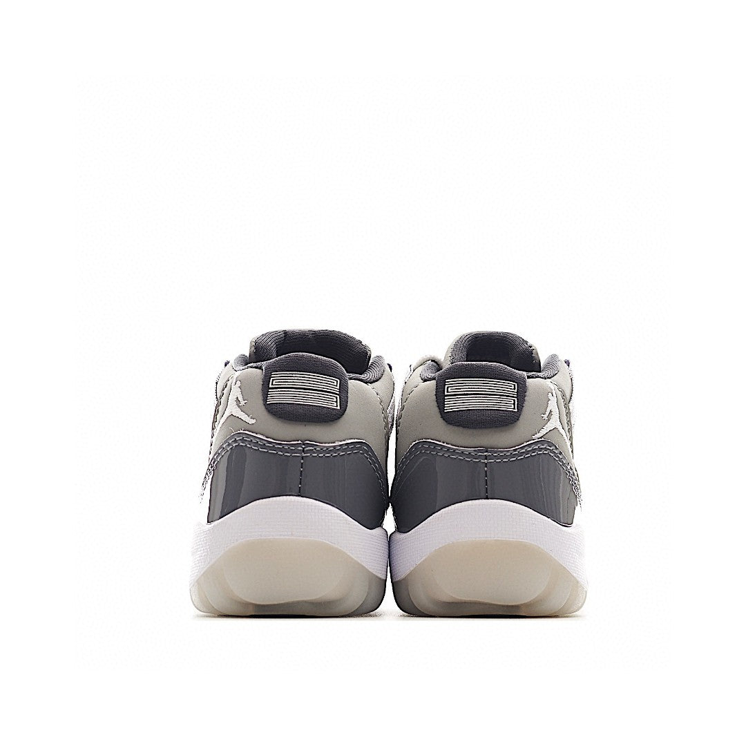 The classic AJ11 is back, mid-top" gray"