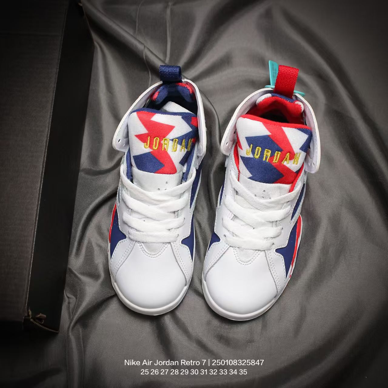 Joe 7 children's shoes" white, blue"