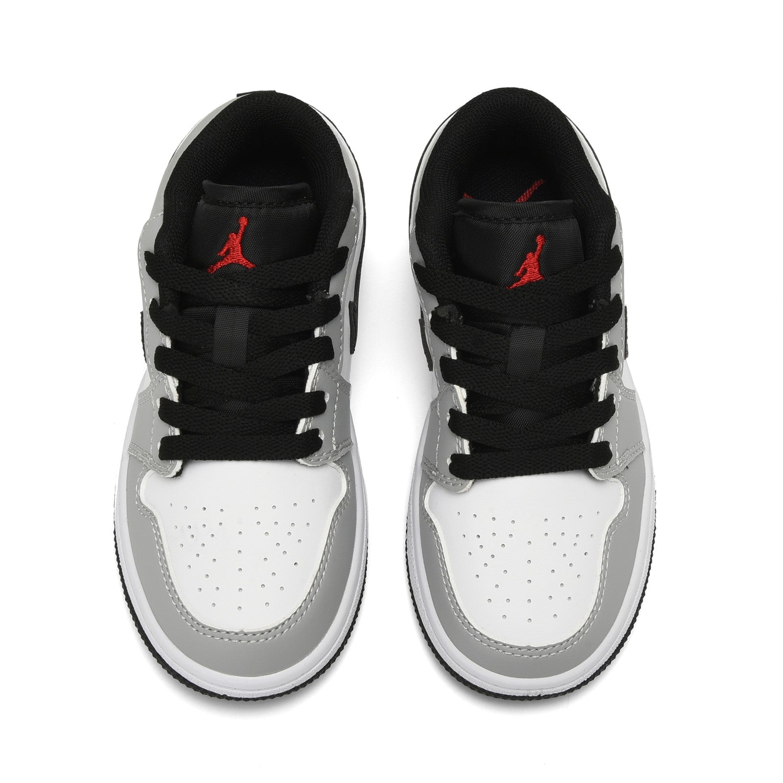 Qiaoyi low-top shoelaces" white, gray"