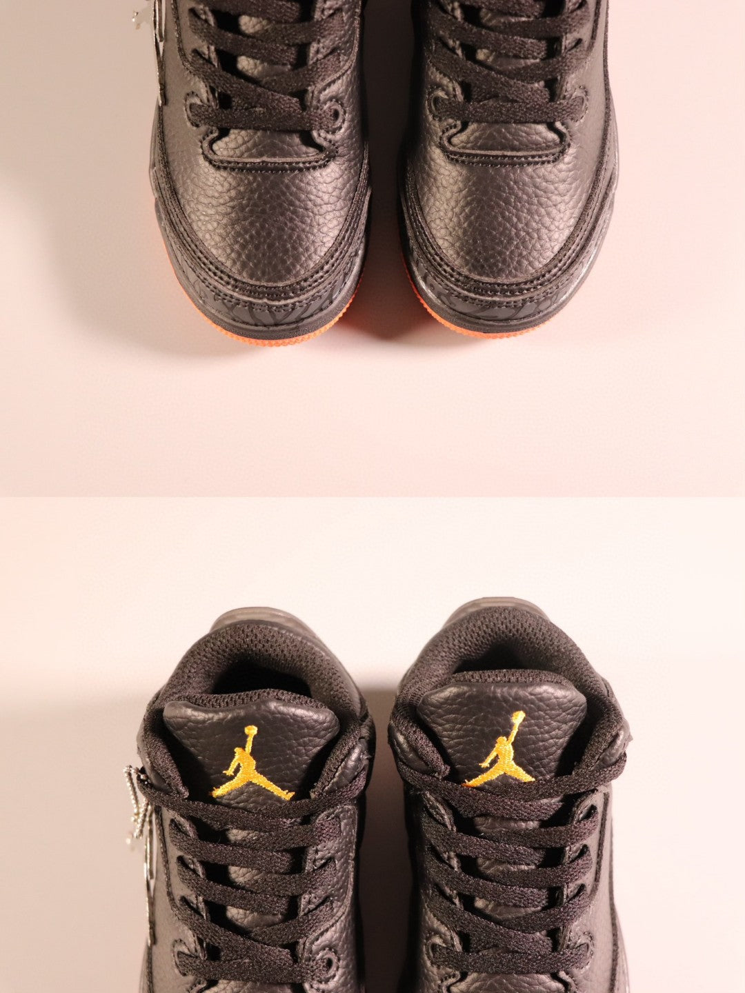 Jordan AJ3 children's shoes" black, orange"