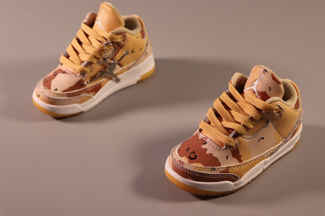 Jordan AJ3 children's shoes" brown, peachy, beige"