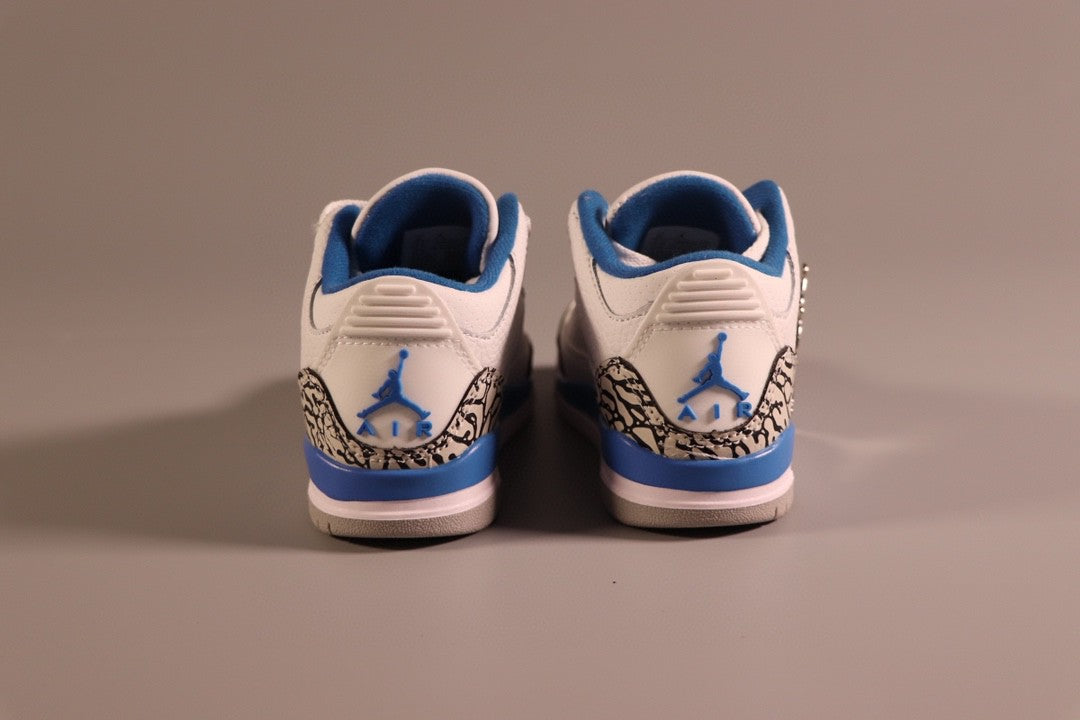 Jordan AJ3 children's shoes" white, blue"