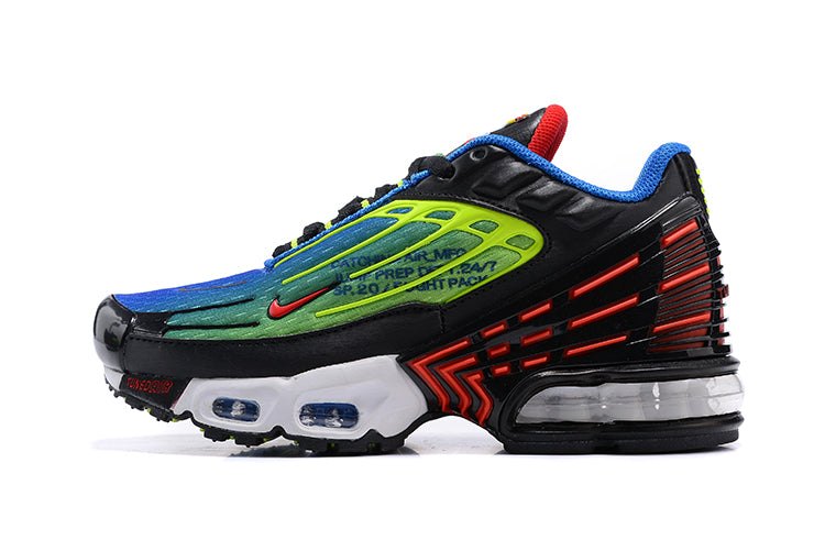 TN air cushion nike air max plus lll" black, red, green"