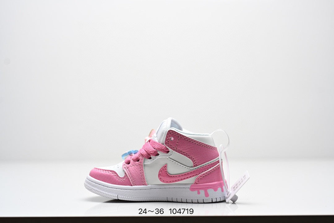 Air Jordan 1 Mid SE AJ1 Jordan mid-top basketball shoes" pink"