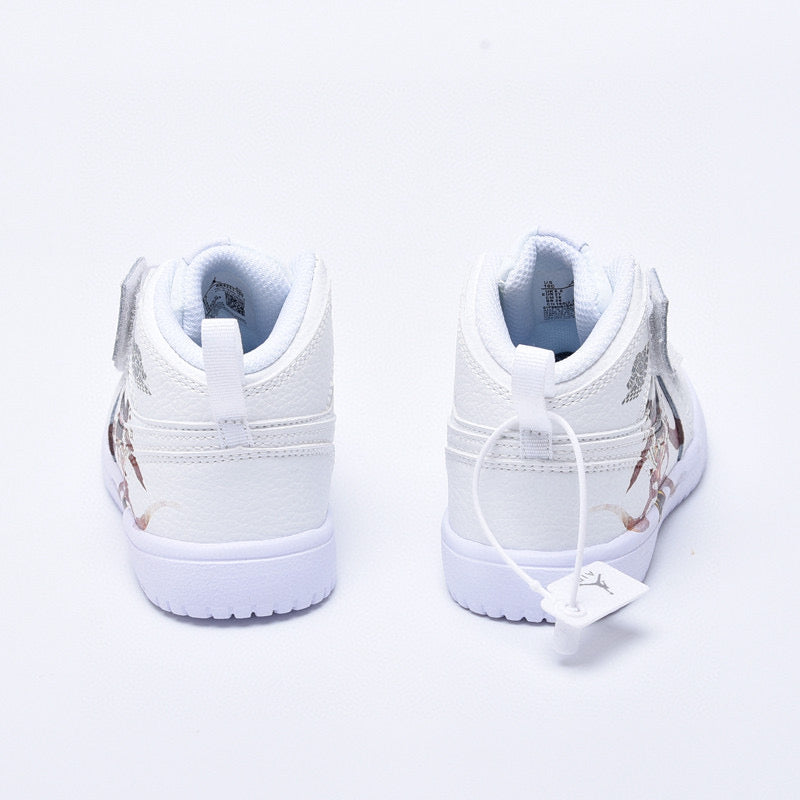 Jordan Velcro Nezha co-branded children's shoes" white"