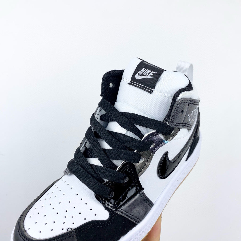 Joe 1 high top stitching" white, black"