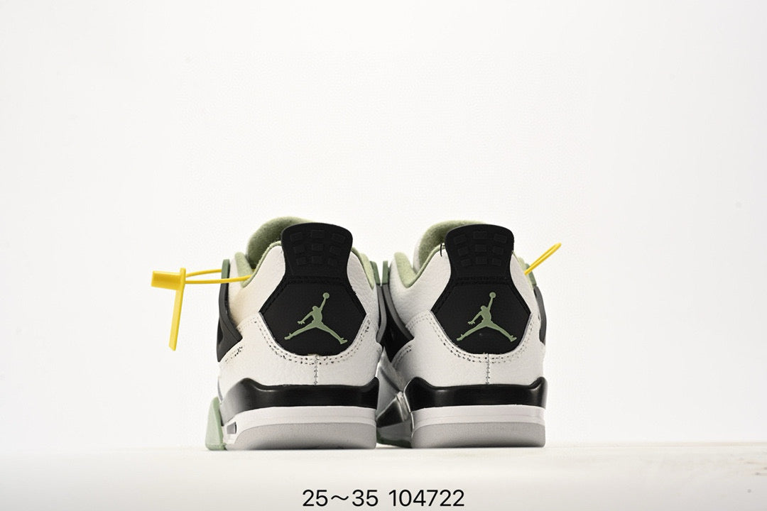 Joe 4 air cushion high quality children's shoes " white, lime green"