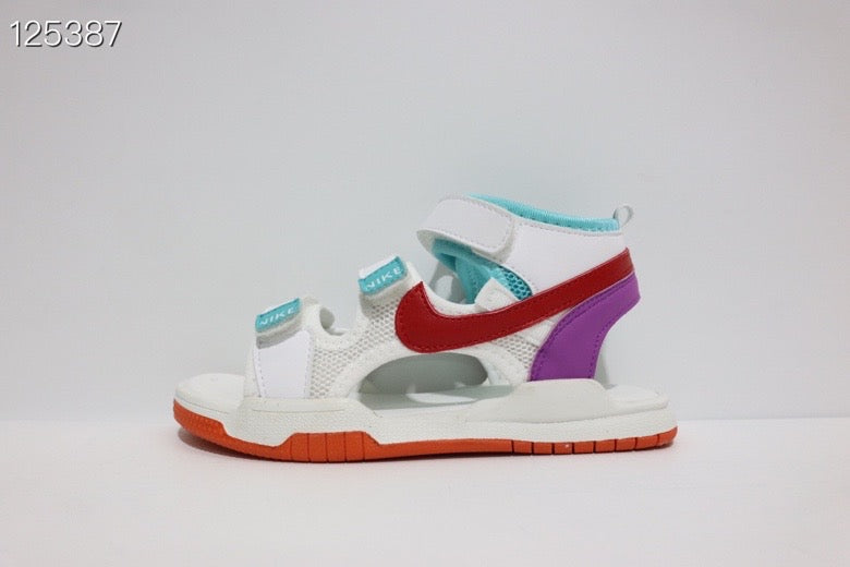 NK high top Velcro children's sandals"white"