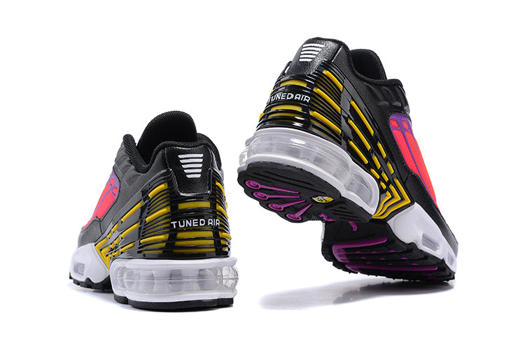 TN air cushion nike air max plus lll" black, yellow, purple, red"
