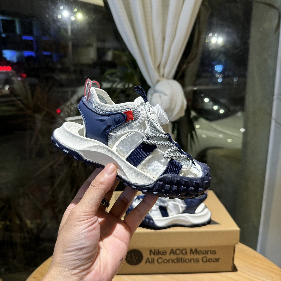 Popular NK hiking shoes and sandals" white, Navy"