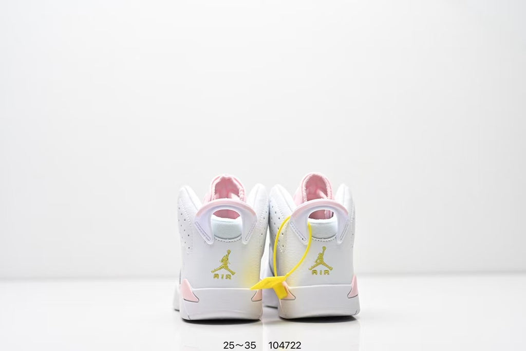 Joe 6 split leather children's shoes "white, pink"