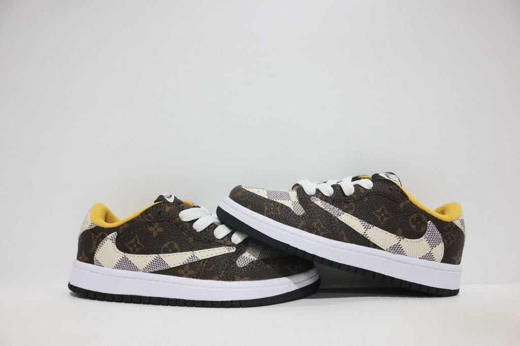 Jordan low-top hook series" Dark Brown"