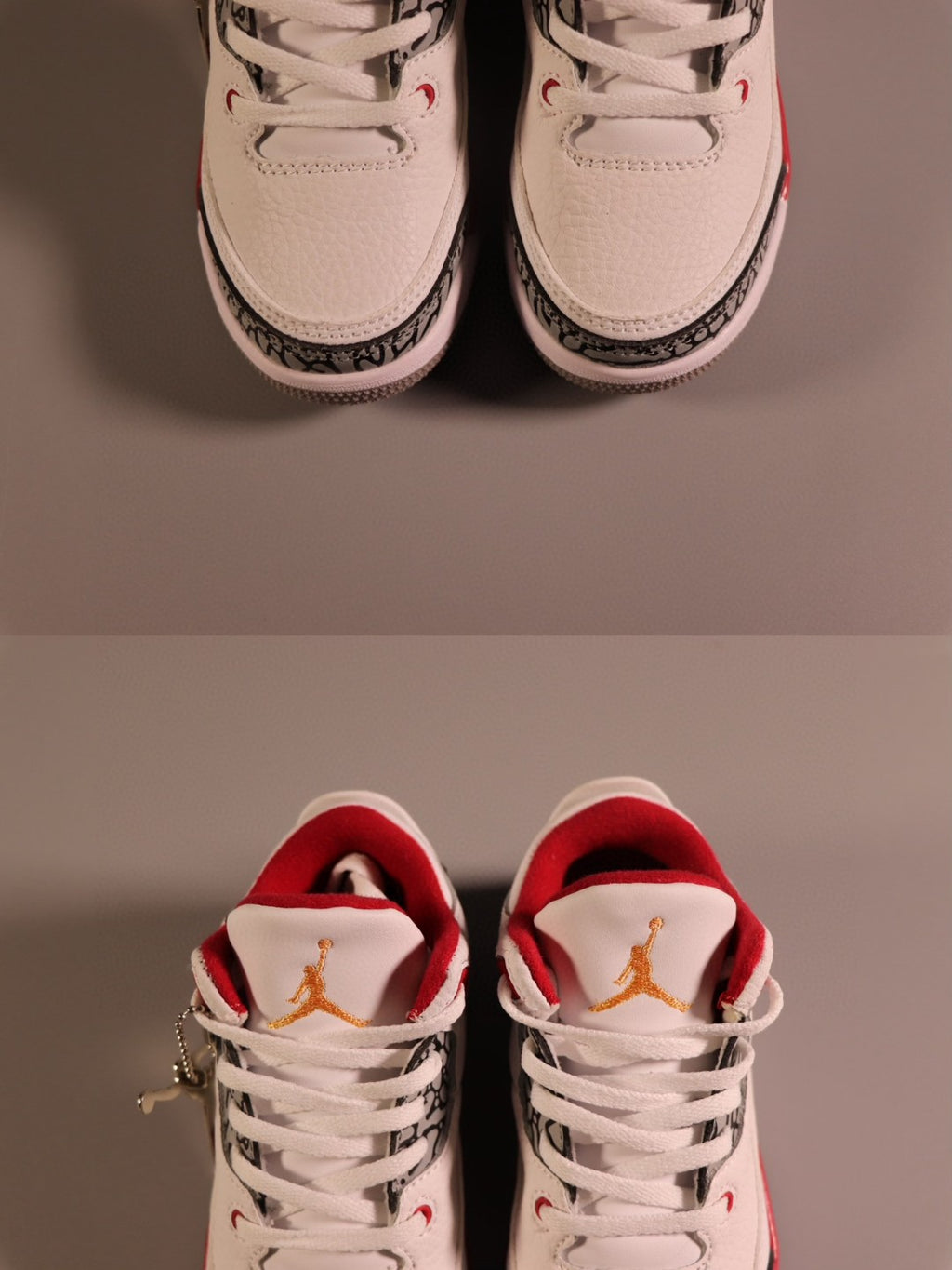 Jordan AJ3 children's shoes" white, red"