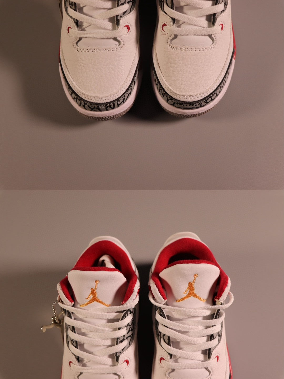 Jordan AJ3 children's shoes" white, red"