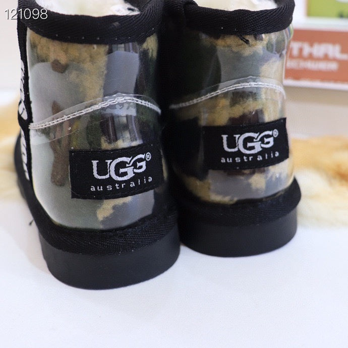 UGG children's jelly boots " black"