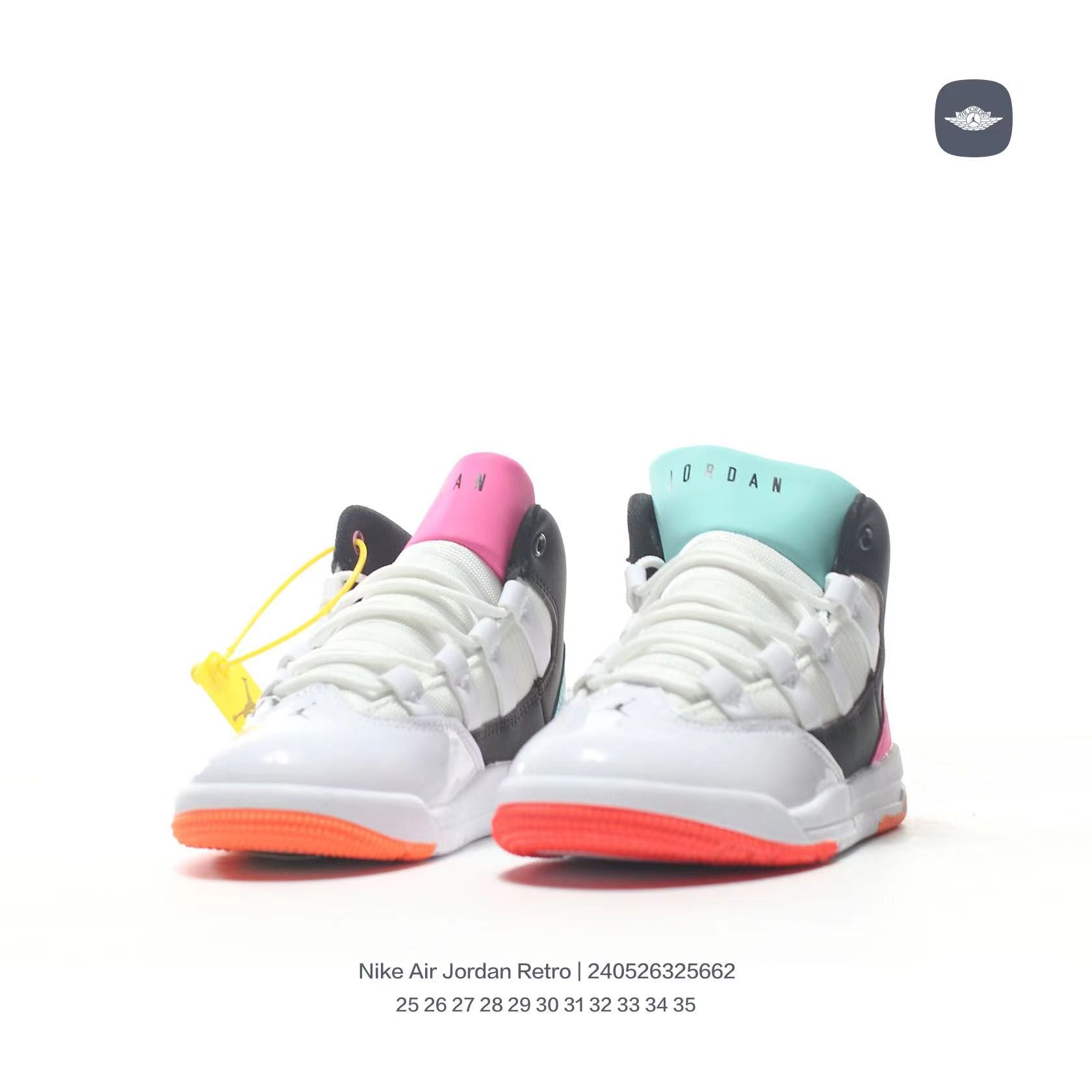 Joe 3.5 series children's shoes" white, black, pink"