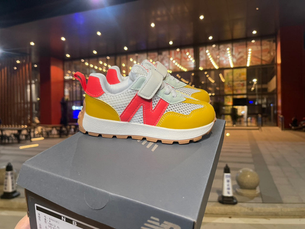 NB single buckle breathable" yellow, white"