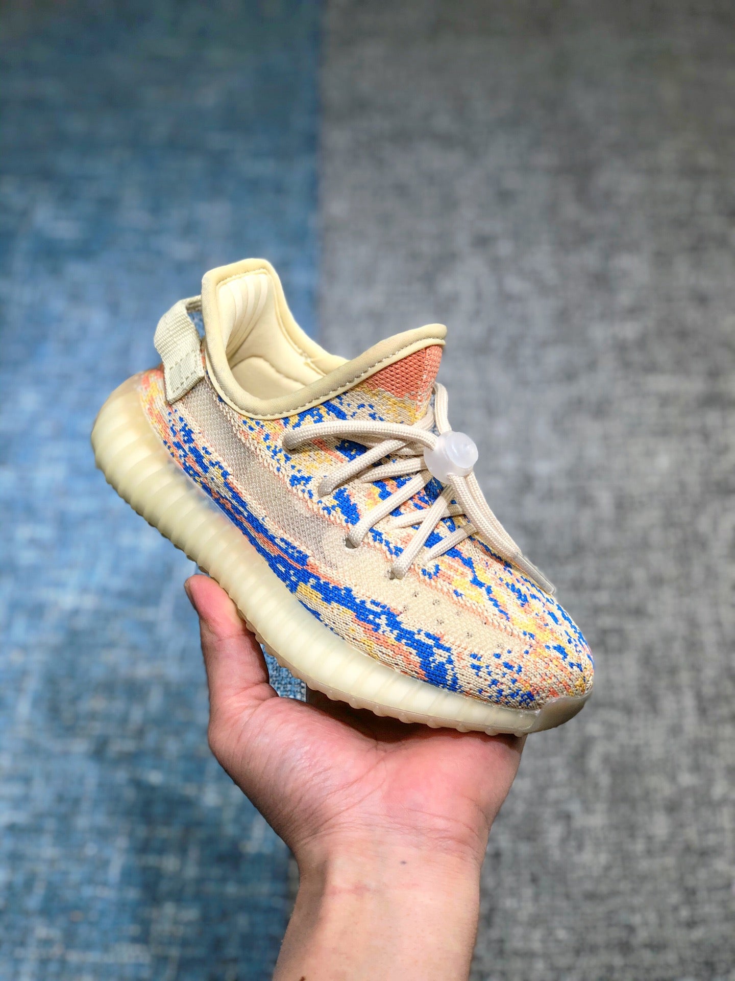 Coconut 350V2 really explosive children's shoes" orange, blue"