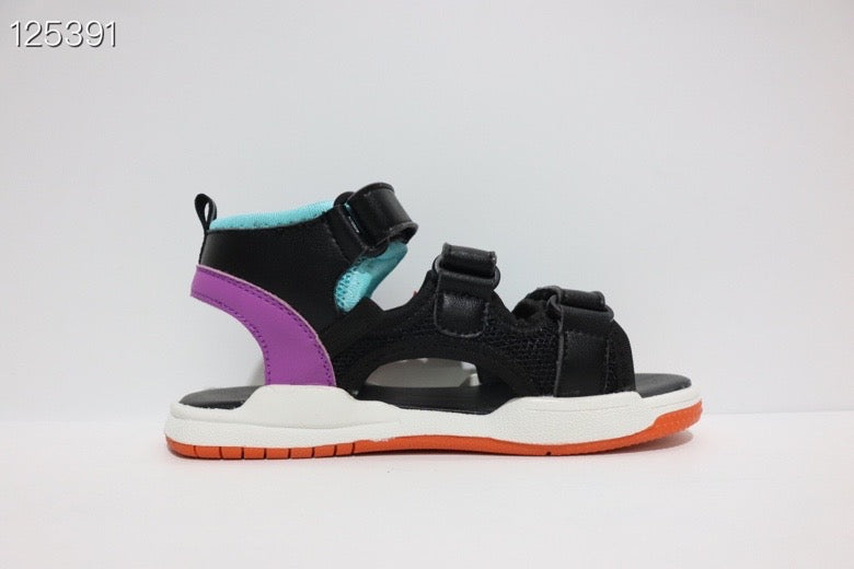 NK high top Velcro children's sandals "black"