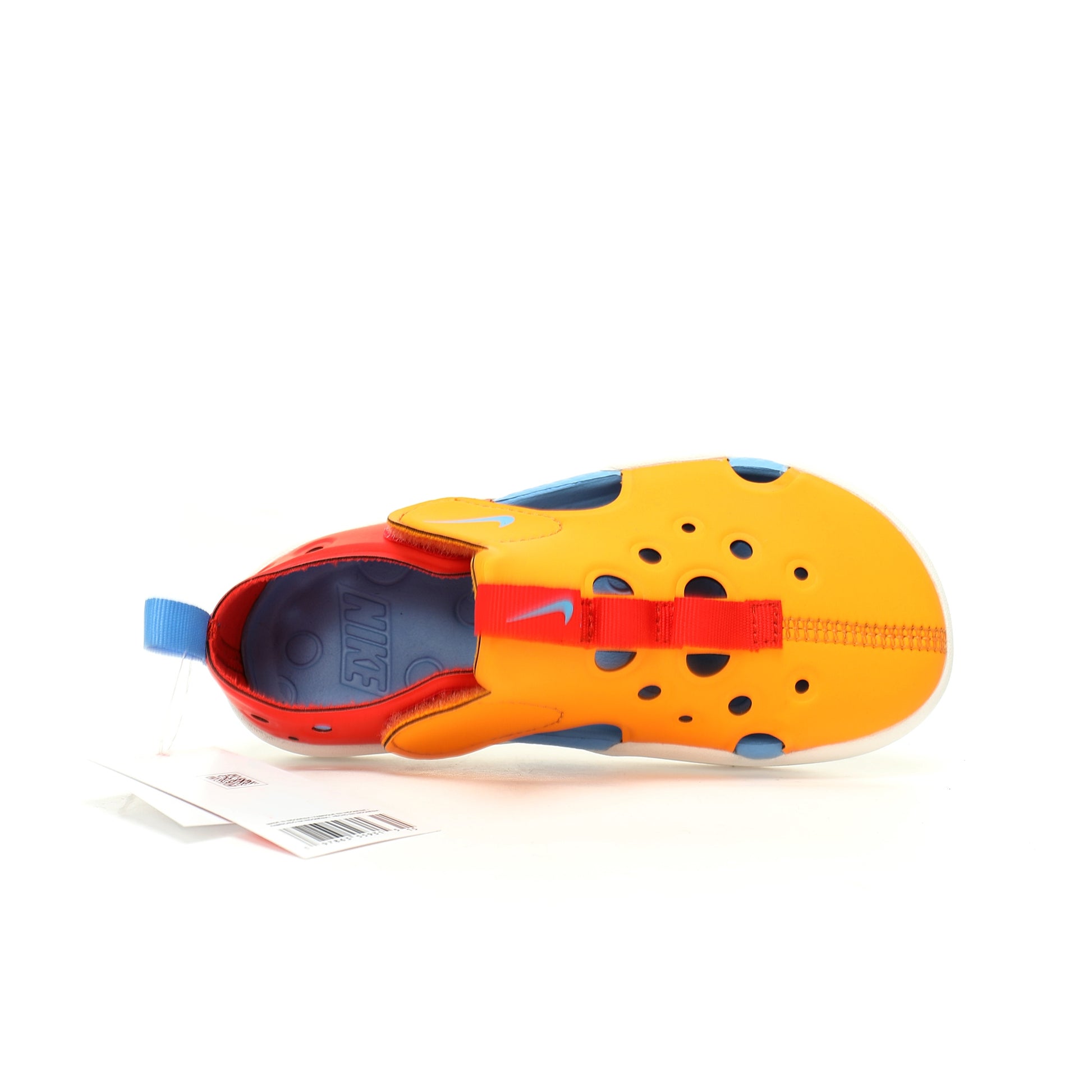 NK new SUNRAY PROTECT 4th generation children's beach hollow sandals" orange, yellow"