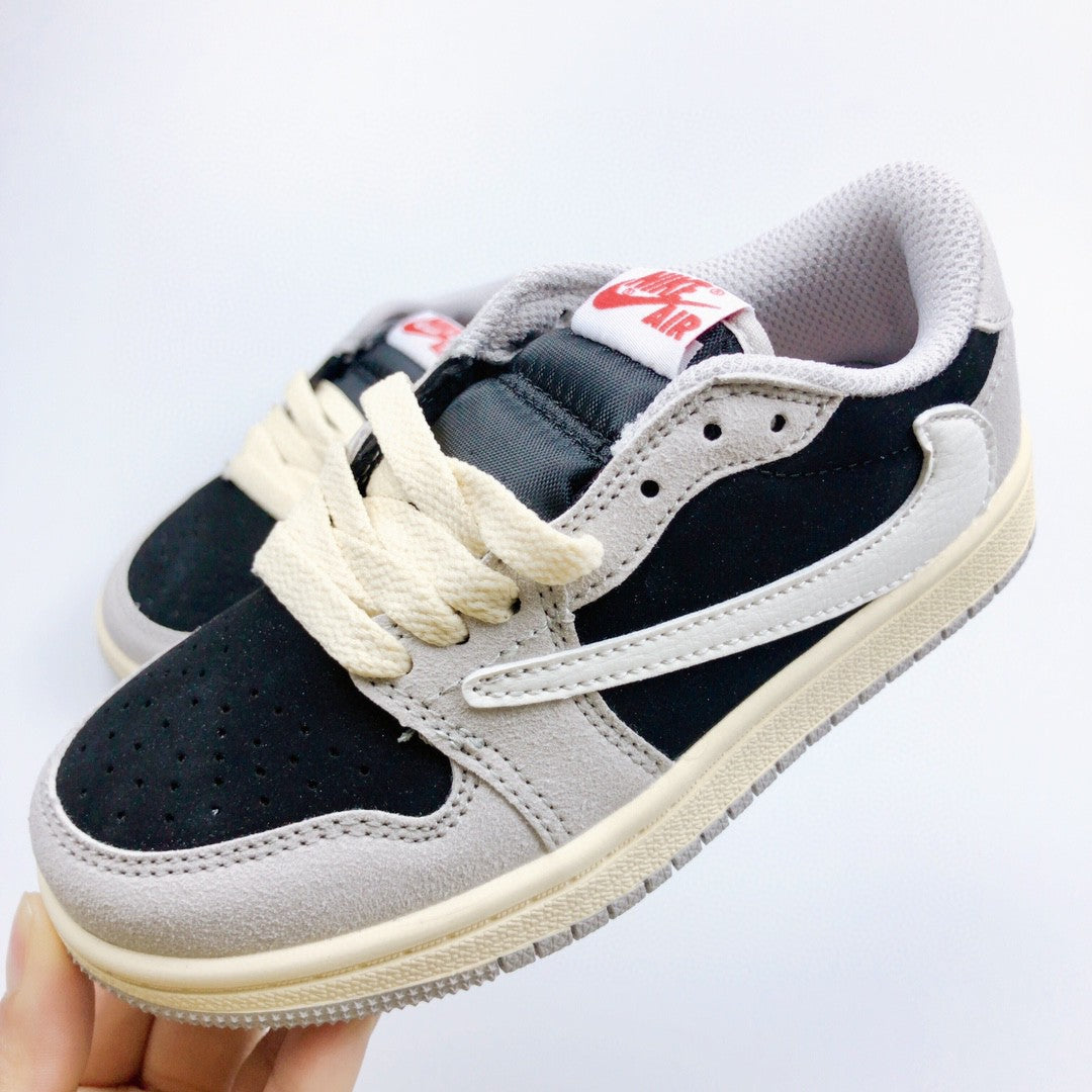Jordan low-top reverse hook black warrior" black, gray"