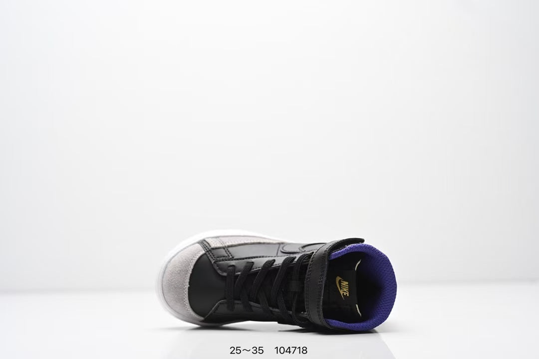 Nike Trail Blazers High-Top Velcro Kids Shoes