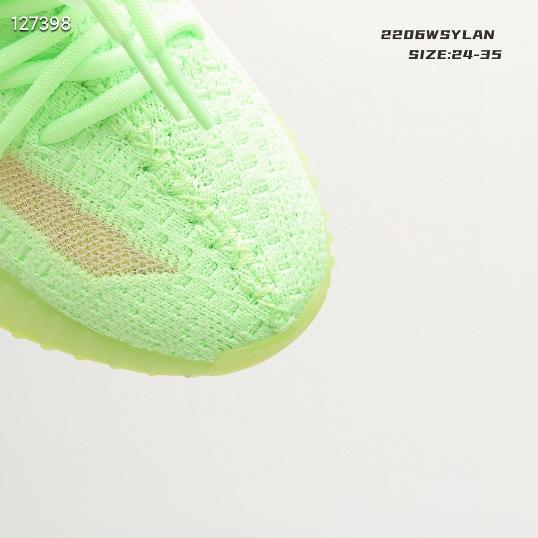 Coconut 350V2 really explosive children's shoes" lime green"