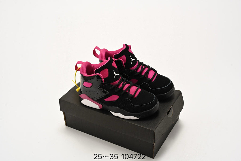 Jordan Fltclb91 series basketball shoes" black, purple"