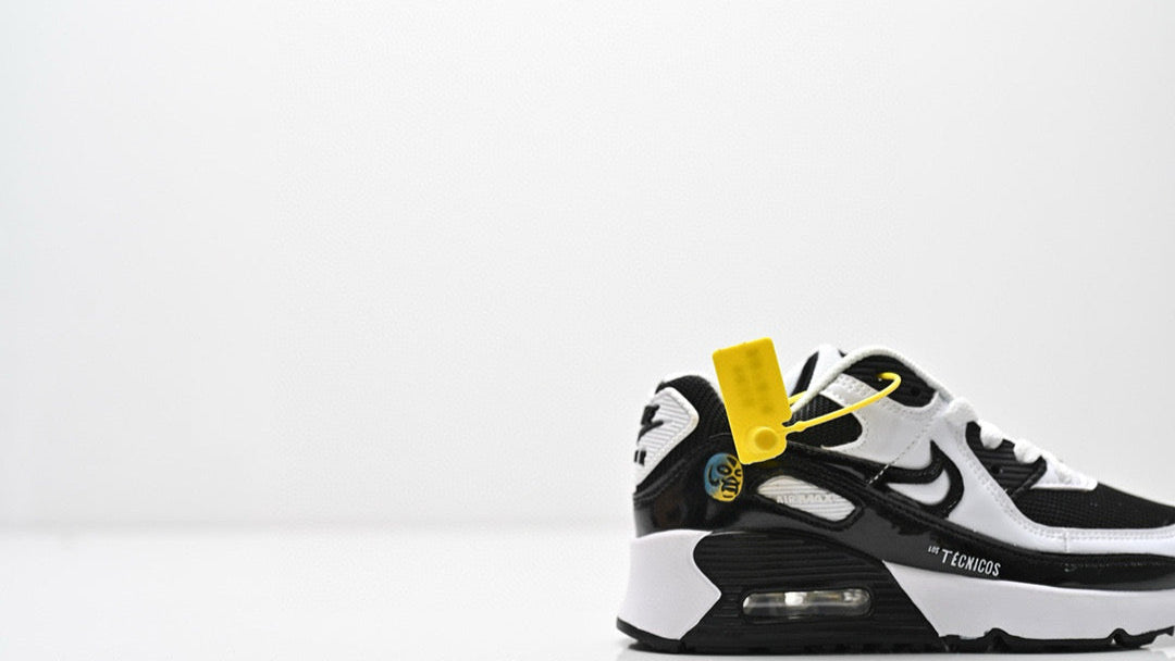 Cushion Children's Shoes " White, & black"