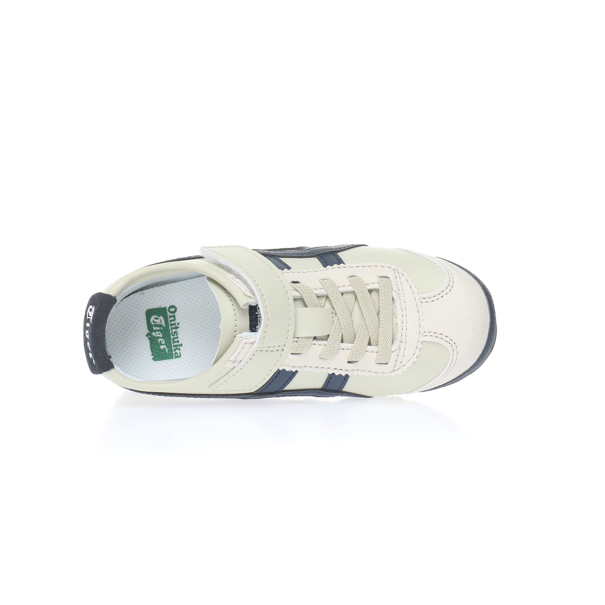 Asics Tiger" cream, Navy blue"