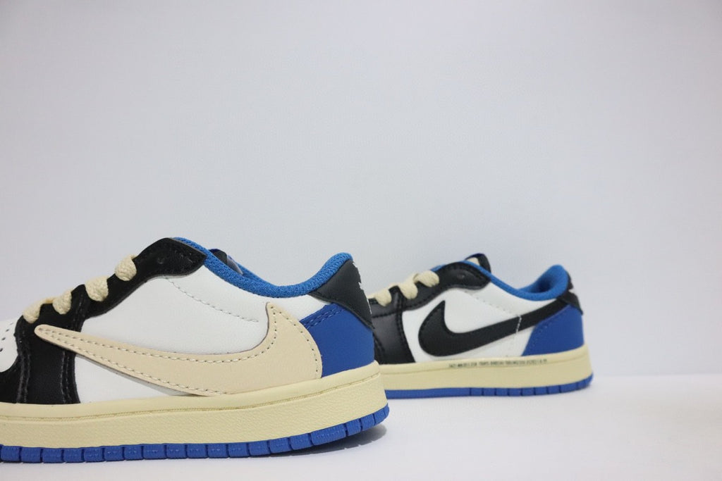Jordan low-top hook series" white, black, cream ,blue"