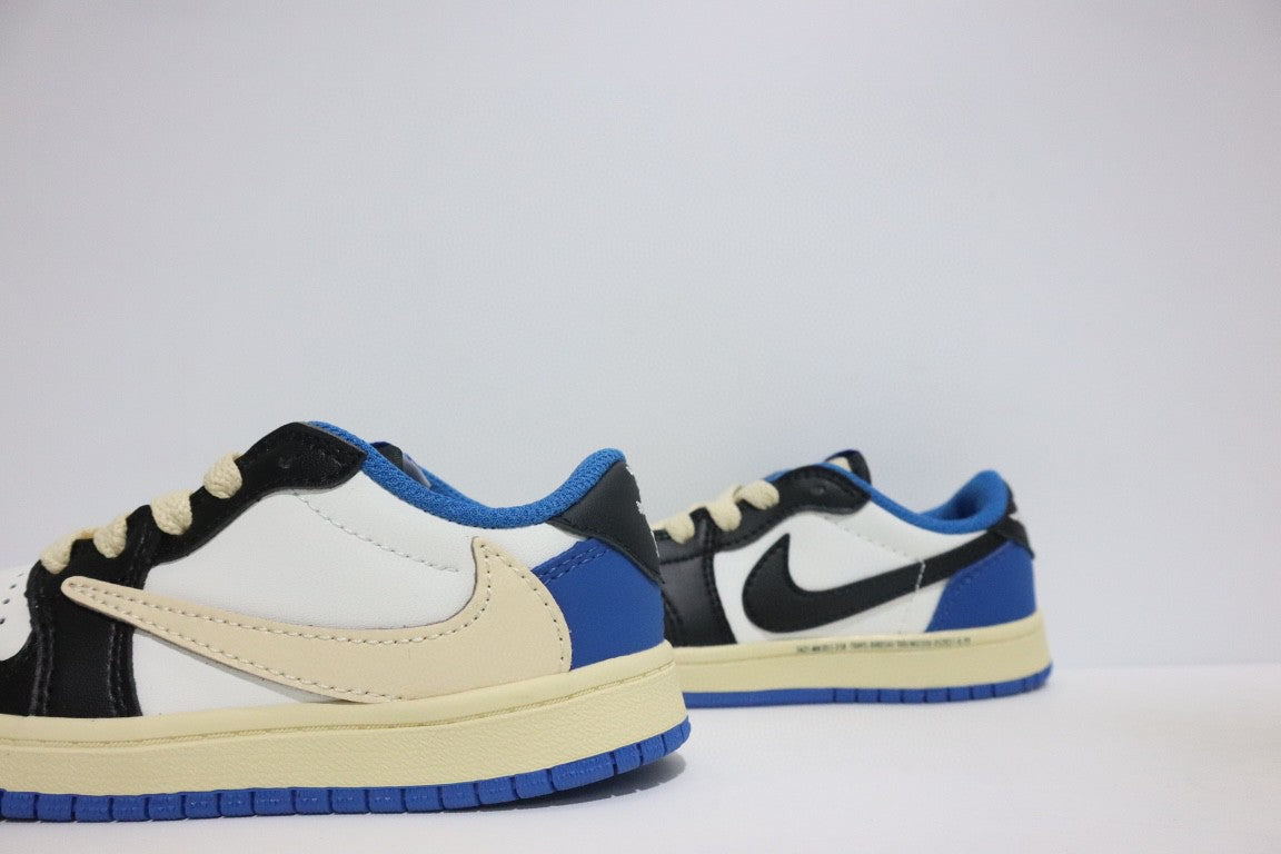 Jordan low-top hook series" white, black, cream ,blue"